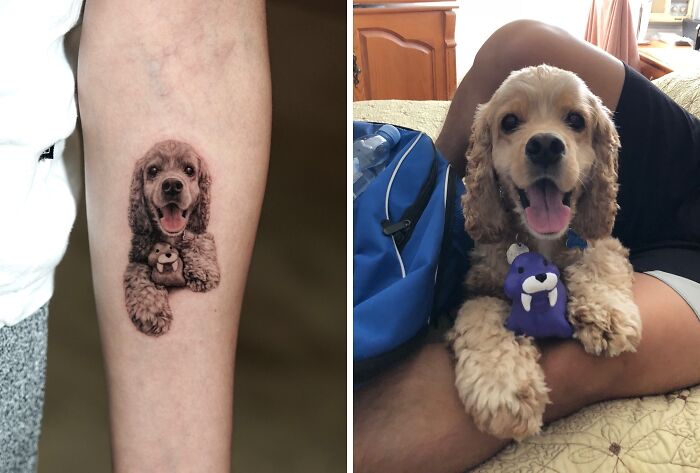 This Master Of Realism Tattoos Is Bringing People&#8217;s Pets To Life On Their Skin (30 New Pics)