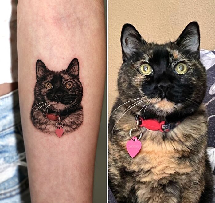This Master Of Realism Tattoos Is Bringing People&#8217;s Pets To Life On Their Skin (30 New Pics)