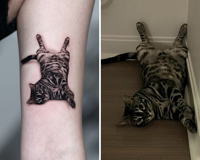 This Master Of Realism Tattoos Is Bringing People&#8217;s Pets To Life On Their Skin (30 New Pics)