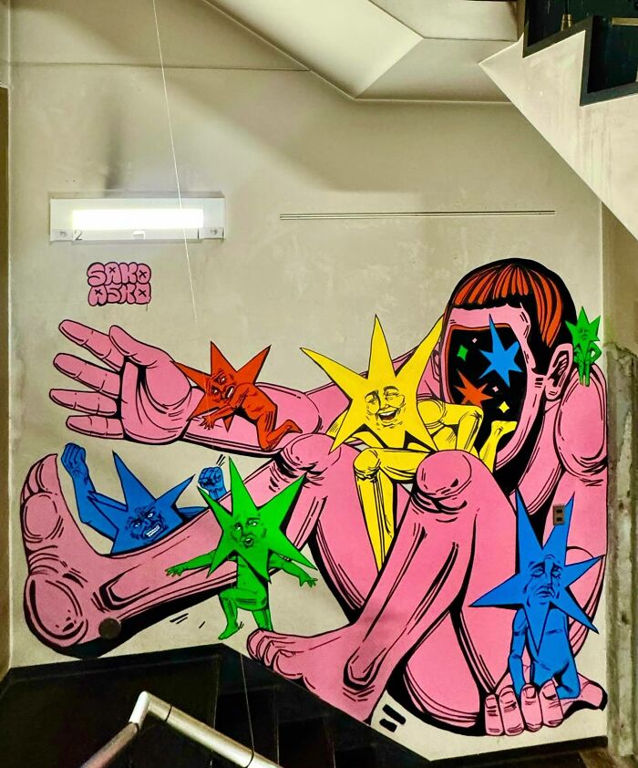 &#8220;SakoAsko&#8221; Paints 24 Murals That Explore Human Choices Through Surreal Art