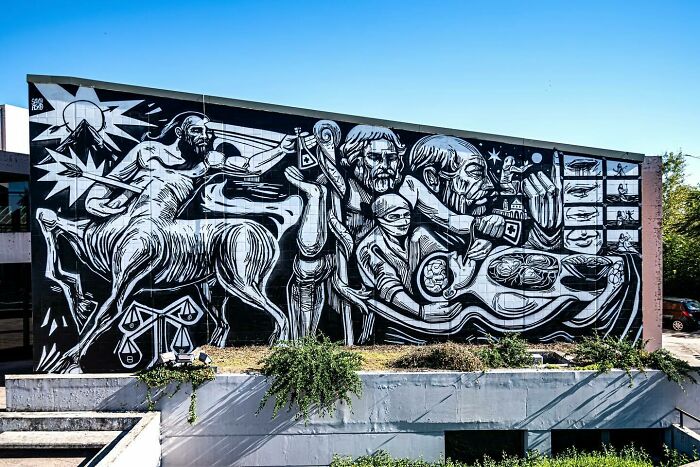 &#8220;SakoAsko&#8221; Paints 24 Murals That Explore Human Choices Through Surreal Art