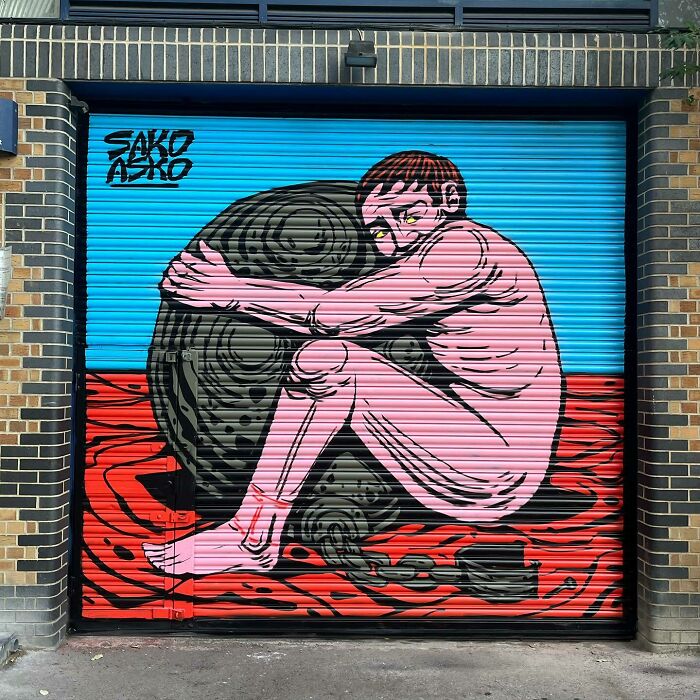 &#8220;SakoAsko&#8221; Paints 24 Murals That Explore Human Choices Through Surreal Art