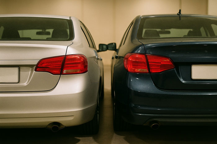 Guy Blocks Another Car&#8217;s Driver Door By Parking Too Close, Owner Comes Back And Smugly Does The Same