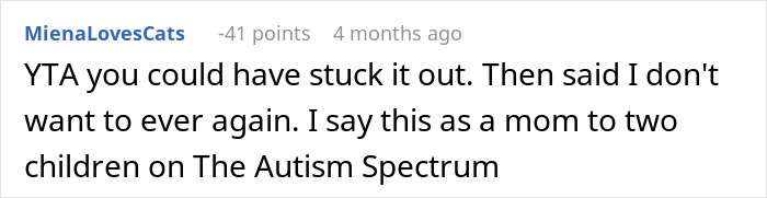 Woman Refuses To Babysit Her Autistic Nephew After He Injures Her Daughter And Spits On Her