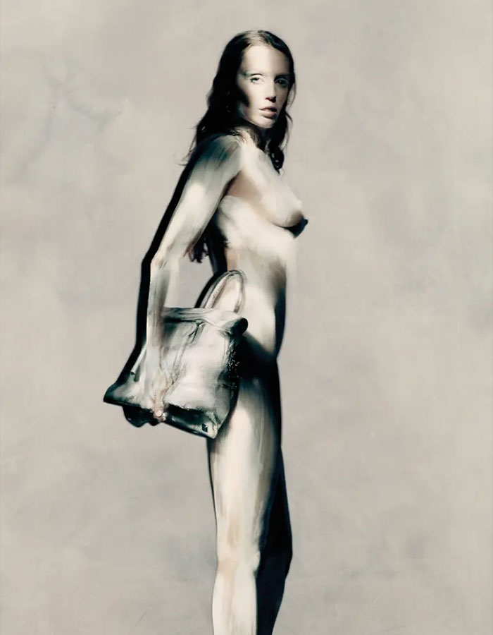Miley Cyrus&#8217; &#8220;Scary&#8221; Body Paint Campaign For Maison Margiela Divides The Internet