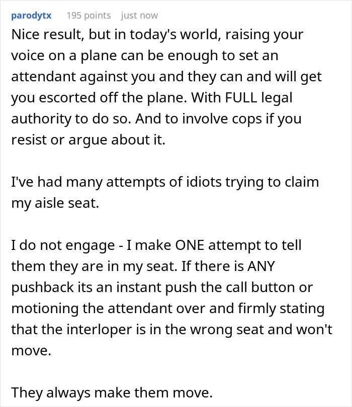 Woman Pretends To Be Asleep In Passenger’s Assigned Seat, Throws Attitude When Asked To Move