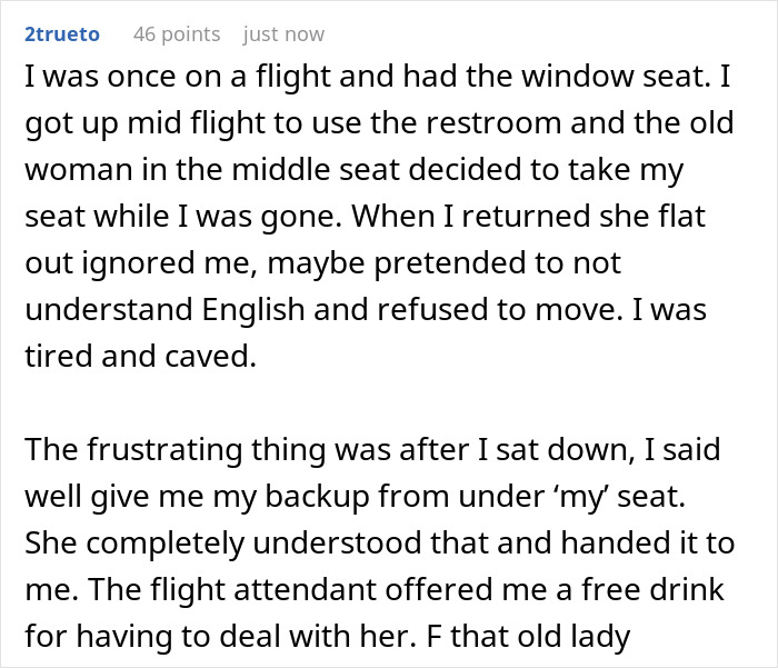 Woman Pretends To Be Asleep In Passenger’s Assigned Seat, Throws Attitude When Asked To Move