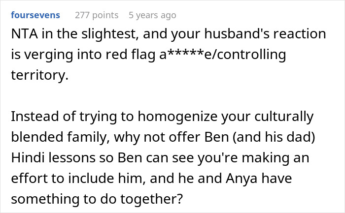 Stepdad Suggests Punishing Kid For Using Native Language His Son Can&#8217;t Understand, Mom Horrified