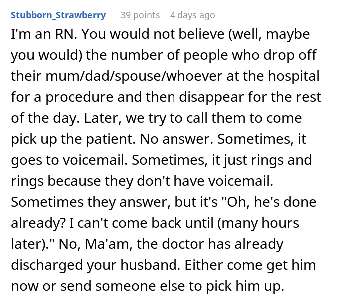 Woman Prioritizes Brunch Date Over Dad’s Surgery, Tells Surgeon He&#8217;s The One Who Should Wait