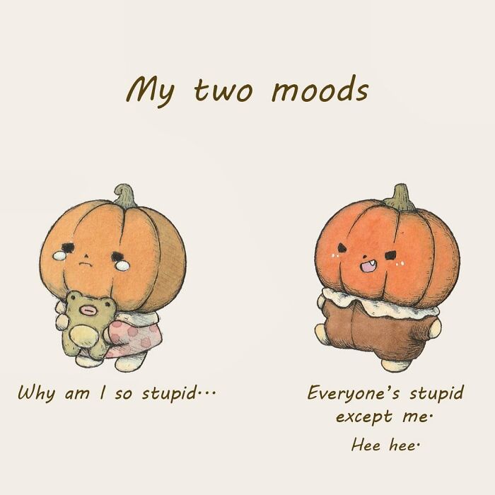 Cute On The Outside, But Evil Inside: 20 Adorable Illustrations By This Artist