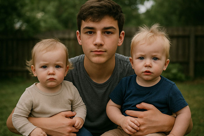 Parents Won’t Stop Having Kids, Teen Son Forced Into Endless Childcare Finally Snaps And Quits