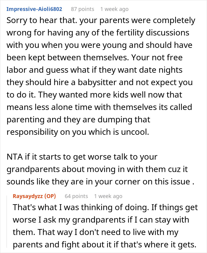 Parents Won’t Stop Having Kids, Teen Son Forced Into Endless Childcare Finally Snaps And Quits