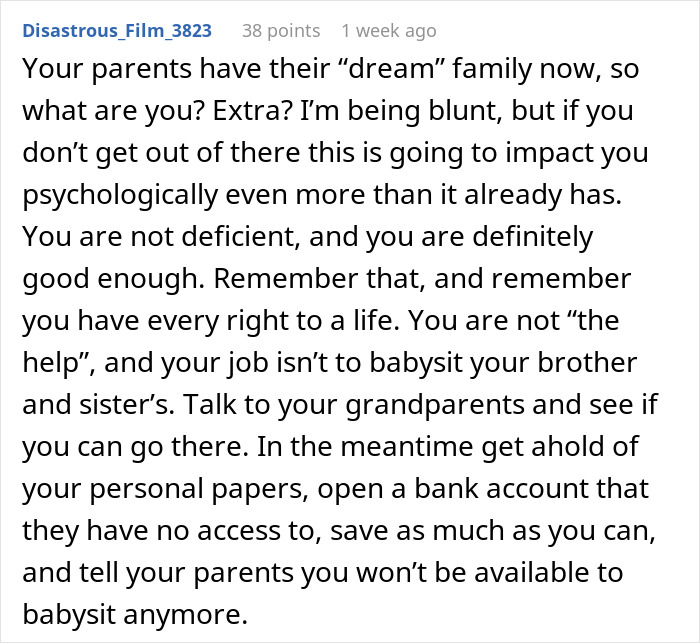 Parents Won’t Stop Having Kids, Teen Son Forced Into Endless Childcare Finally Snaps And Quits
