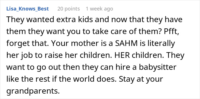 Parents Won’t Stop Having Kids, Teen Son Forced Into Endless Childcare Finally Snaps And Quits