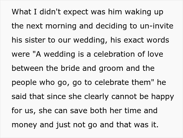 Fiancé&#8217;s Sister Keeps Fat-Shaming Woman At Wedding Dress Try On, Fiancé Disinvites His Sister