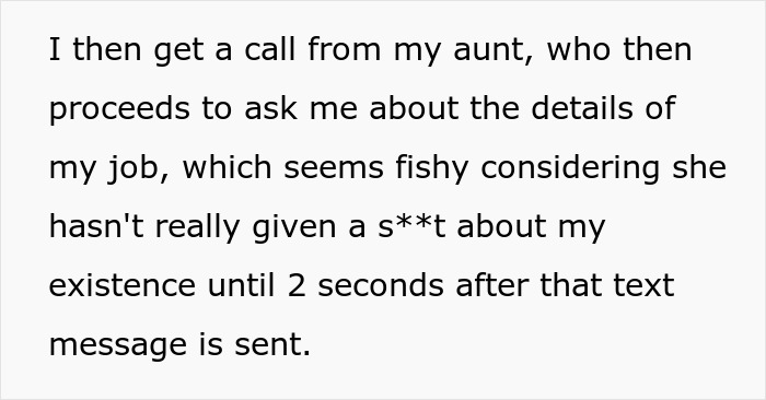 Appalling Aunt Loses It After Nephew Says There’s No Way In Hell He’s Paying Cousin’s College Fees