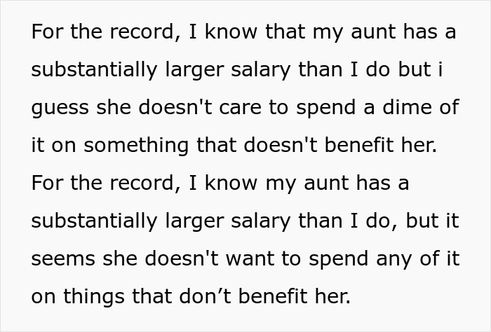 Appalling Aunt Loses It After Nephew Says There’s No Way In Hell He’s Paying Cousin’s College Fees