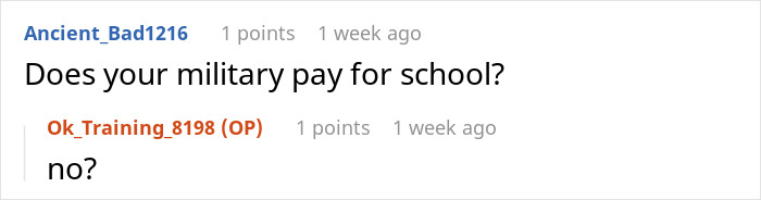 Appalling Aunt Loses It After Nephew Says There’s No Way In Hell He’s Paying Cousin’s College Fees