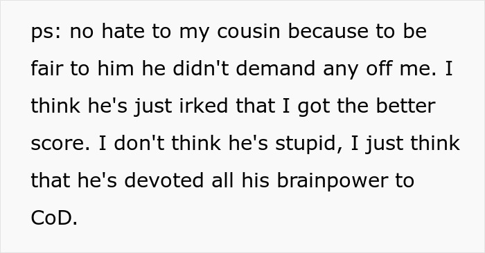 Appalling Aunt Loses It After Nephew Says There’s No Way In Hell He’s Paying Cousin’s College Fees