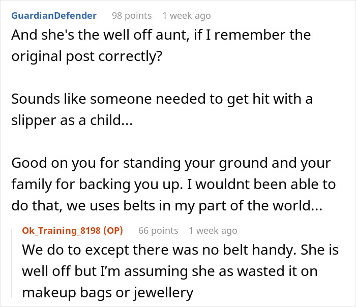 Appalling Aunt Loses It After Nephew Says There’s No Way In Hell He’s Paying Cousin’s College Fees