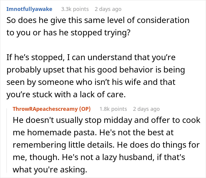 Woman Tells Friend How Lucky She Is To Have A Nice Husband, She Doesn’t Really Like What She’s Hearing
