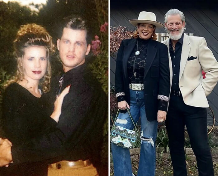 50 Members Of This Online Community Shared Before-And-After Photos That Prove Some Things Never Change