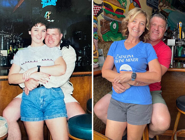 50 Members Of This Online Community Shared Before-And-After Photos That Prove Some Things Never Change