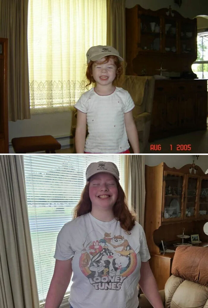 50 Members Of This Online Community Shared Before-And-After Photos That Prove Some Things Never Change