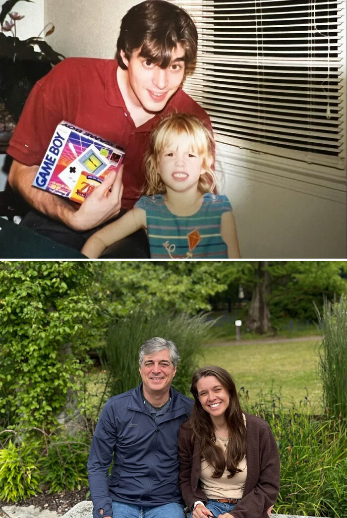 50 Members Of This Online Community Shared Before-And-After Photos That Prove Some Things Never Change