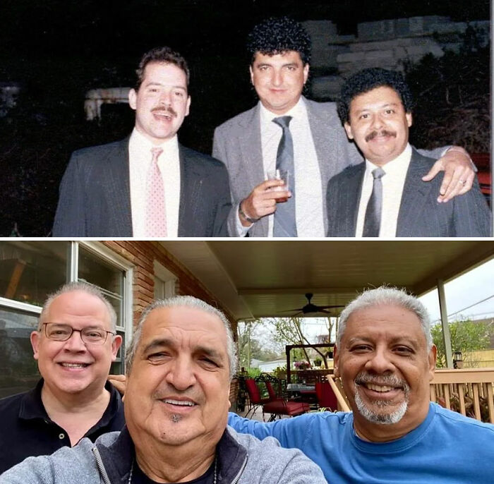 50 Members Of This Online Community Shared Before-And-After Photos That Prove Some Things Never Change
