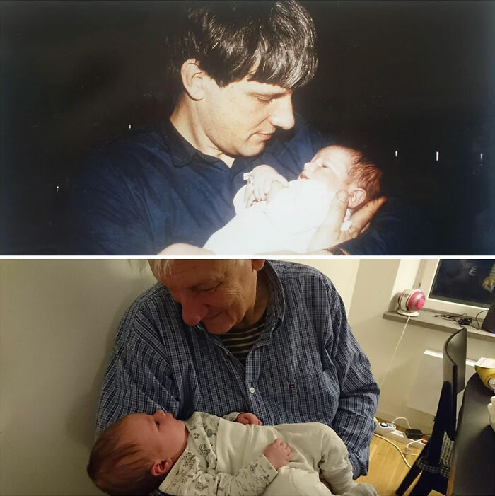 50 Members Of This Online Community Shared Before-And-After Photos That Prove Some Things Never Change