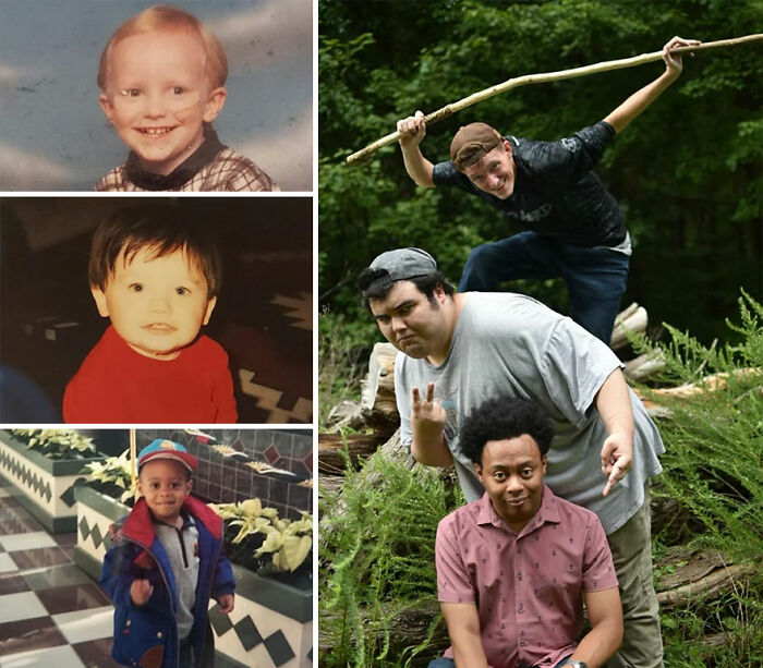 50 Members Of This Online Community Shared Before-And-After Photos That Prove Some Things Never Change