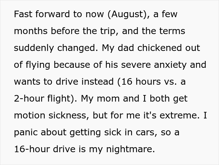Woman Refuses To Go On Christmas “Gift Trip” If Her Siblings Have To Pay For Her Flight