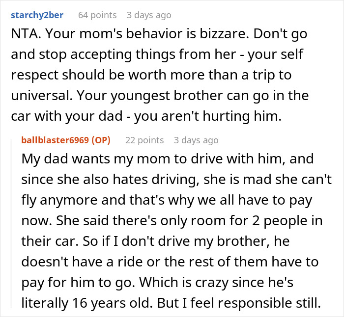 Woman Refuses To Go On Christmas “Gift Trip” If Her Siblings Have To Pay For Her Flight