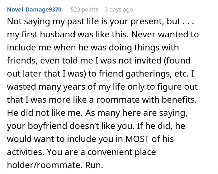 Woman Expresses Hurt For Being Constantly Excluded In Couple Events, BF Lashes Out At her