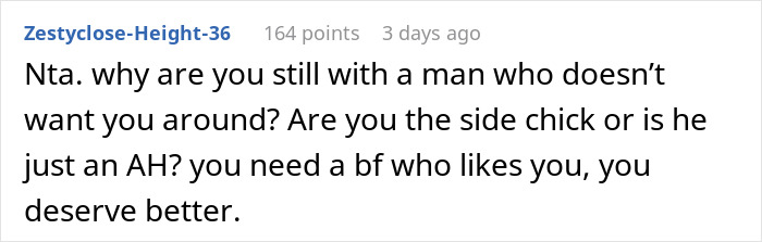 Woman Expresses Hurt For Being Constantly Excluded In Couple Events, BF Lashes Out At her