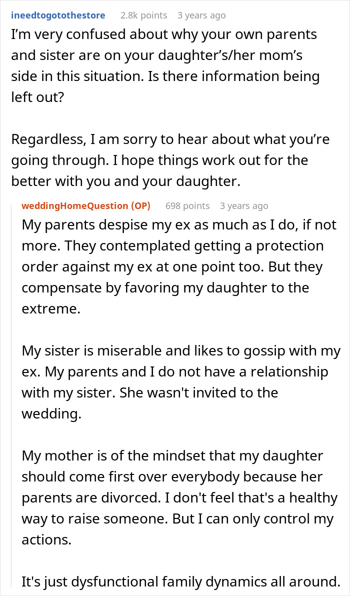 Dad Makes “Biggest Mistake Of Life” By Telling Daughter She Can’t Use His Home As Wedding Venue