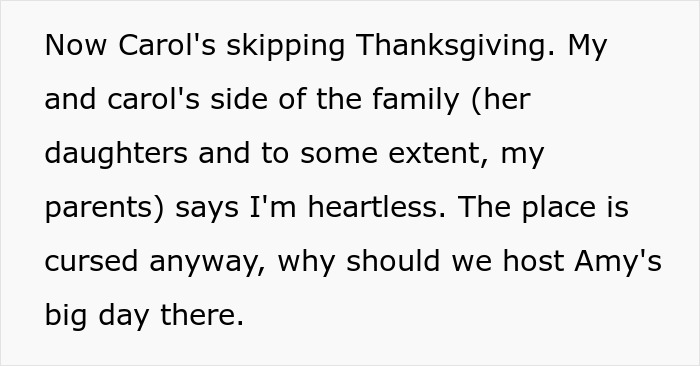 Mom Refuses To Change Daughter’s Wedding Venue, Sister Calls Her Heartless And Selfish
