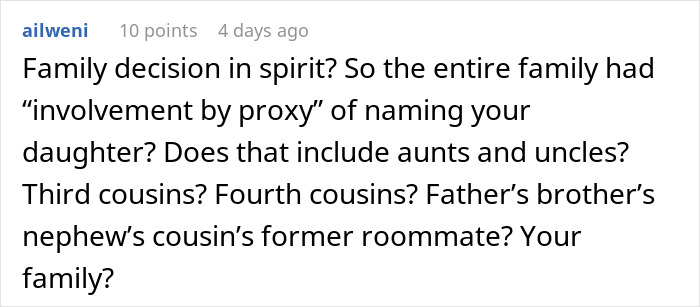 MIL Tries To Take Credit For Granddaughter’s Name, Mom Calls Her Bluff, Sparking Family Drama