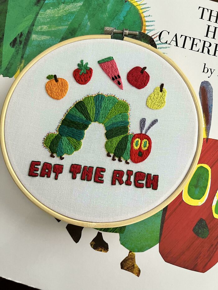 80 Times People Wowed The Internet Through Their Embroidery Skills (New Pics)