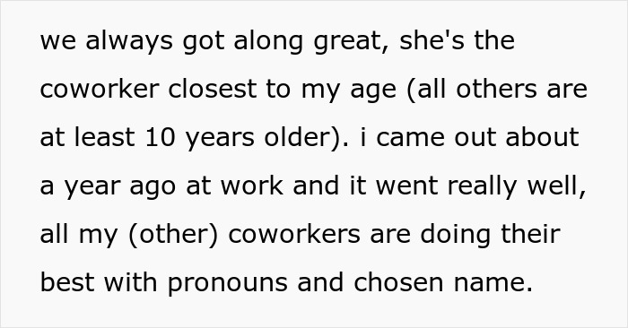 Woman Attempts To Hide Her Misgendering Colleague Behind The Religion, But To No Avail