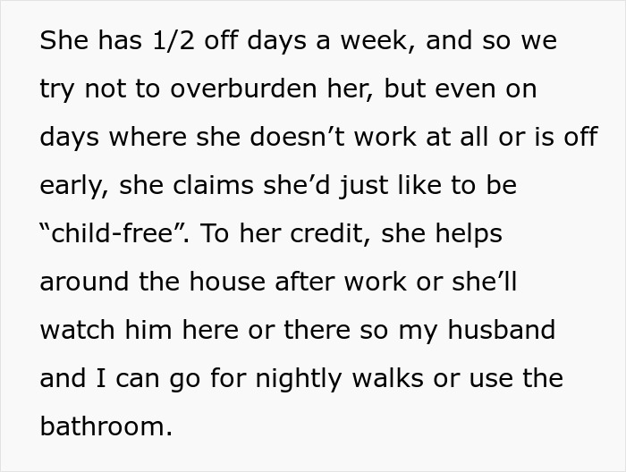Woman Asks Why She Should Pay With A &#8220;Literal [Babysitting] Professional In The Same Home&#8221; For Free