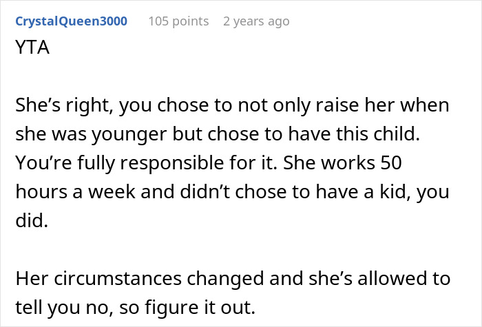 Woman Asks Why She Should Pay With A &#8220;Literal [Babysitting] Professional In The Same Home&#8221; For Free