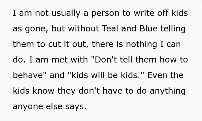 Woman Cuts Ties With Sister After Her Lazy Parenting Turns 3 Kids Into Walking Nightmares