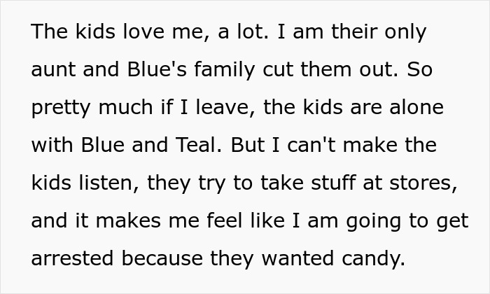 Woman Cuts Ties With Sister After Her Lazy Parenting Turns 3 Kids Into Walking Nightmares