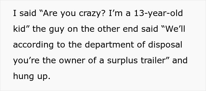 &#8220;Are You Crazy?”: 13YO Wins A Government Surplus Auction, The Story Then Gets Unexpected Twist