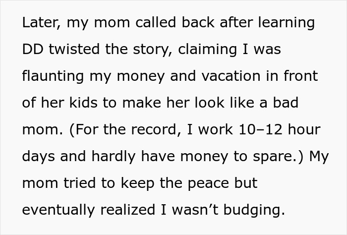 Cousin Tells Woman To Cover $4,000 Family Vacation, Labels Her Selfish When She Refuses