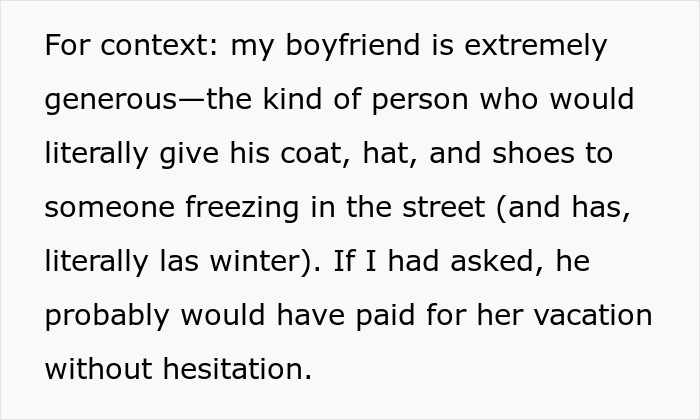 Cousin Tells Woman To Cover $4,000 Family Vacation, Labels Her Selfish When She Refuses