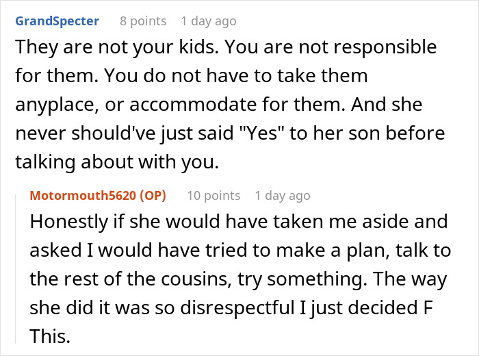 Cousin Tells Woman To Cover $4,000 Family Vacation, Labels Her Selfish When She Refuses