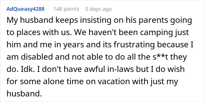 Unhinged MIL Follows Couple On Every Vacation, So They Change Their Plans Last Minute